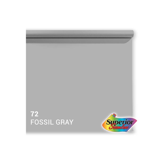 Foto foni - Superior Background Paper 72 Fossil Gray 1.35 x 11m - ātri pasūtīt no ražotāja