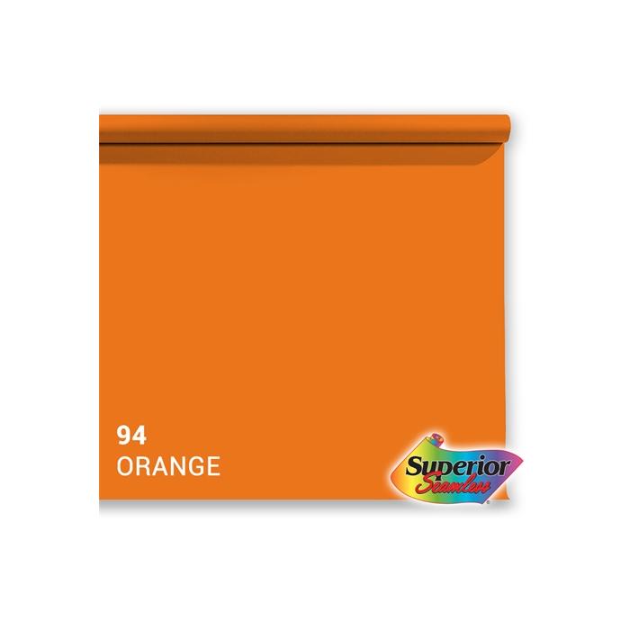 Foto foni - Superior Background Paper 94 Orange 1.35 x 11m - ātri pasūtīt no ražotāja