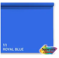 Backgrounds - Superior Background Paper 11 Royal Blue Chroma Key 2.72 x 11m - buy today in store and with deliveryBackgrounds - Superior Background Paper 11 Royal Blue Chroma Key 2.72 x 11m - buy today in store and with delivery