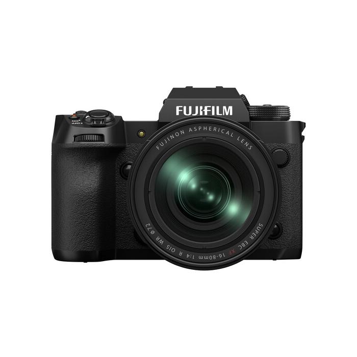 Bezspoguļa kameras - FUJIFILM X-H2 KIT XF16-80mmF4 R OIS WR - perc šodien veikalā un ar piegādi