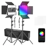 LED панели - Neewer 2x RGB 480 LED Light 10096689 - купить сегодня в магазине Master Foto и с доставкой Лучший выбор профессионаловLED панели - Neewer 2x RGB 480 LED Light 10096689 - купить сегодня в магазине Master Foto и с доставкой Лучший выбор профессионалов