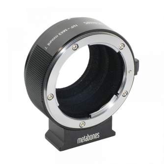 Adapters for lens - Metabones Nikon F to MFT T Smart Adapter III (Black Matt) (MB_NF-m43-BT3) - quick order from manufacturer
