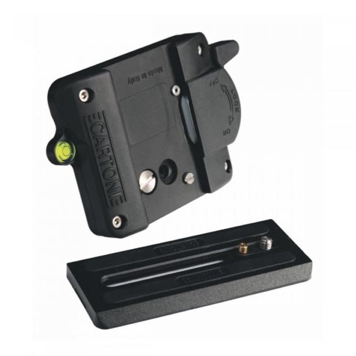 Tripod Accessories - Cartoni Quick release Camera plate support (for AH958 plate) (AH921) - quick order from manufacturer