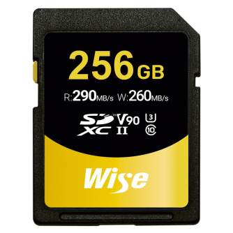 Atmiņas kartes - Wise SDXC UHS-II V90 290MB/s 256GB - ātri pasūtīt no ražotāja