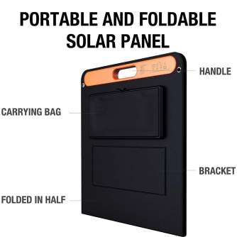 Portatīvie saules paneļi un spēkstacijas - Jackery SolarSaga 100 Solar Panel - ātri pasūtīt no ražotāja