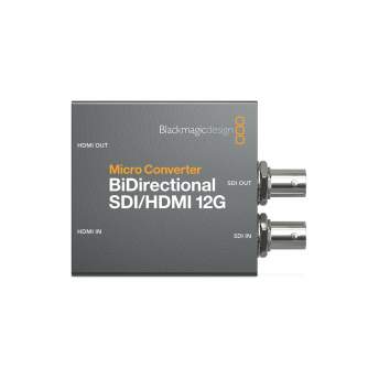 Blackmagic Design - Blackmagic Design Blackmagic Micro Converter BiDirect SDI HDMI 12G PSU - ātri pasūtīt no ražotāja