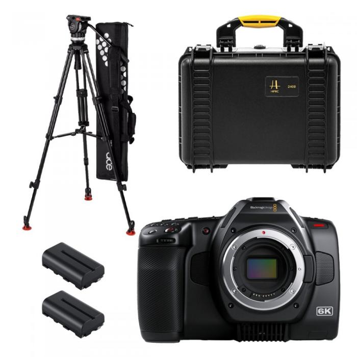 Pro video kameras - Blackmagic Design Blackmagic BMPCC 6K Pro Starter Bundle - ātri pasūtīt no ražotāja