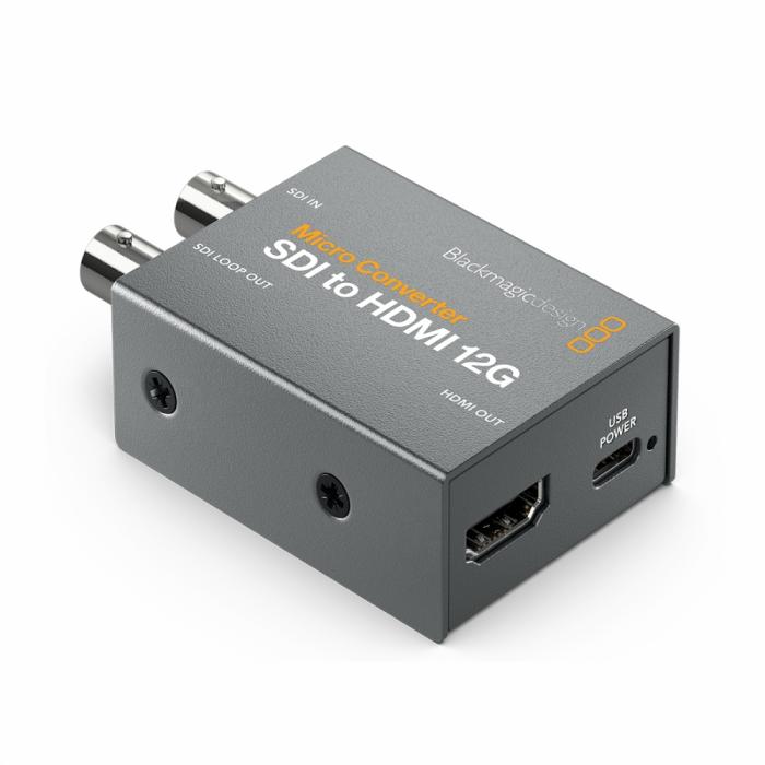 Blackmagic Design - Blackmagic Design Blackmagic Micro Converter SDI to HDMI 12G PSU - быстрый заказ от производителя