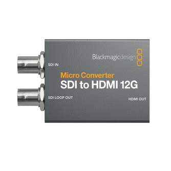 Blackmagic Design - Blackmagic Design Blackmagic Micro Converter SDI to HDMI 12G PSU - quick order from manufacturer