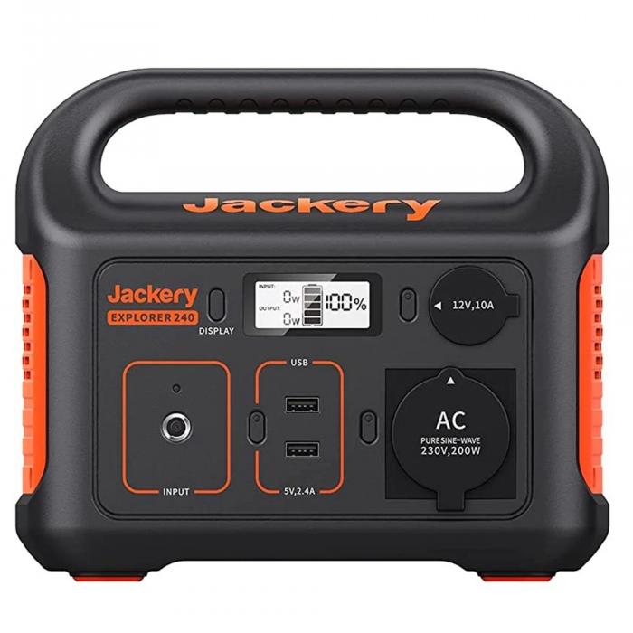 Solar Portable Panels - Jackery Explorer 240 Portable Power Station - quick order from manufacturer