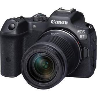 Bezspoguļa kameras - Canon EOS R7 + RF-S 18-150mm F3.5-6.3 IS STM - купить сегодня в магазине и с доставкой