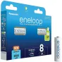 Batteries and chargers - Rechargeable batteries Panasonic ENELOOP BK-3MCDE/8BE, 2000 mAh, 2100 (8xAA) BOOM - buy today in Master Foto store and with delivery Best choise selected by experts