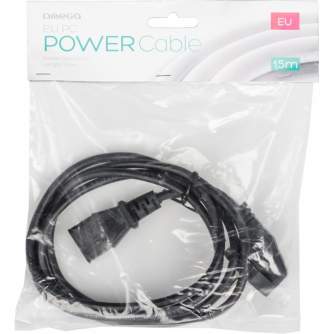 AC адаптеры, кабель питания - Omega power supply lead EU PC 1.5m (43661) - купить сегодня в магазине и с доставкой