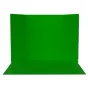 Background Set with Holder - StudioKing Panoramic Background Green Screen FSF-240400PT 240x400 cm - buy today in store and with delivery