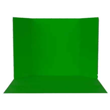 StudioKing Panoramic Background Green Screen FSF-240400PT 240x400 cm