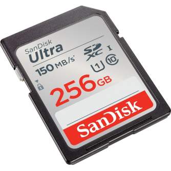 Memory Cards - SANDISK MEMORY SDXC 256GB UHS-I SDSDUNC-256G-GN6IN - quick order from manufacturer