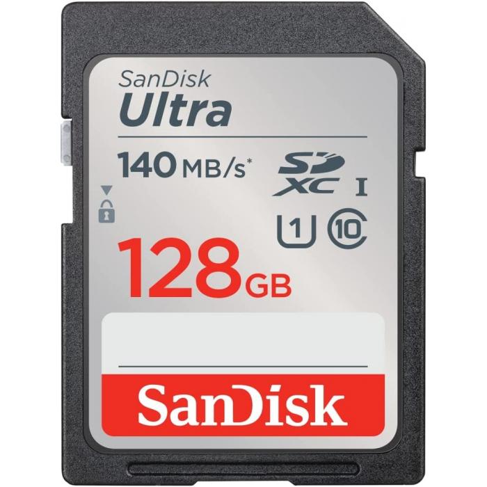 Memory Cards - SANDISK MEMORY SDXC 128GB UHS-I SDSDUNB-128G-GN6IN - buy today in store and with delivery