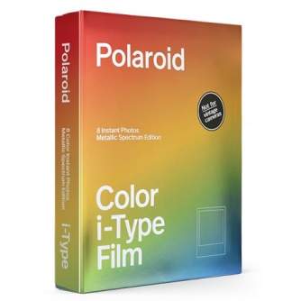 Больше не производится - POLAROID COLOR FILM FOR I-TYPE METALLIC SPECTRUM EDITION 6220