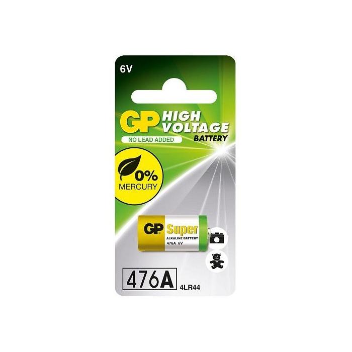 Batteries and chargers - GP 476A, 4LR44, L1325F, A544, 28A 6V Alkaline baterija (Nikon foto baterija) - quick order from manufacturer