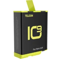 Аксессуары для экшн-камер - Telesin Battery for GoPro Hero 9 / Hero 10 (GP-BTR-901-B) 1750 mAh - быстрый заказ от производителяАксессуары для экшн-камер - Telesin Battery for GoPro Hero 9 / Hero 10 (GP-BTR-901-B) 1750 mAh - быстрый заказ от производителя