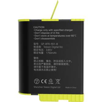 Discontinued - Telesin Battery for GoPro Hero 9 / Hero 10 (GP-BTR-901-B) 1750 mAh