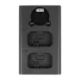 Kameru akumulatori - Newell Dual-channel charger set and NP-FW50 battery Newell DL-USB-C for Sony - perc šodien veikalā un ar piegādi