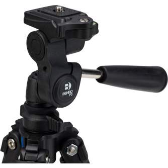 Video Tripods - Benro TAC008AP0 Active Aluminum Tripod with P0 3-Way Pan/Tilt Head - buy today in store and with delivery