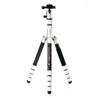 Photo Tripods - MeFOTO MBRTPROCSLV RoadTrip PRO Carbon Fiber Series 1 (6 in 1) CF statīvs sudraba - buy today in store and with delivery