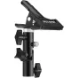 Turētāji - NEEWER Photo Studio Heavy Duty Metal Clamp Holder with 5/8 Light Stand Attachment for Reflector 10086176 - perc šodien Master Foto veikalā un ar piegādi