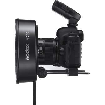 Вспышки с аккумулятором - Godox R200 Ring Flash Head for AD200 and AD200Pro Pocket Flashes - быстрый заказ от производителя