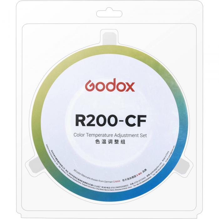 Piederumi zibspuldzēm - Godox R200-CF Gel filter kit for R200 - perc šodien veikalā un ar piegādi