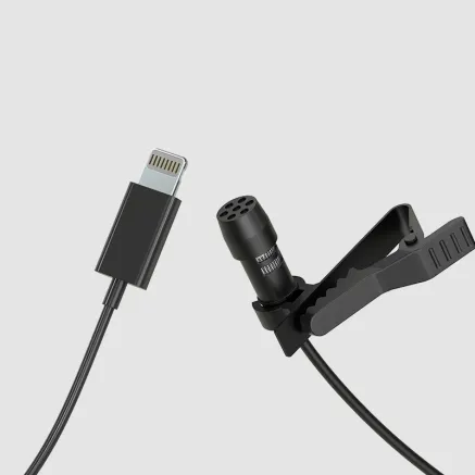 Opruiming MIRFAK Lavalier Microphone for Smartphone MC1P Lighting with MFI connector MFA07