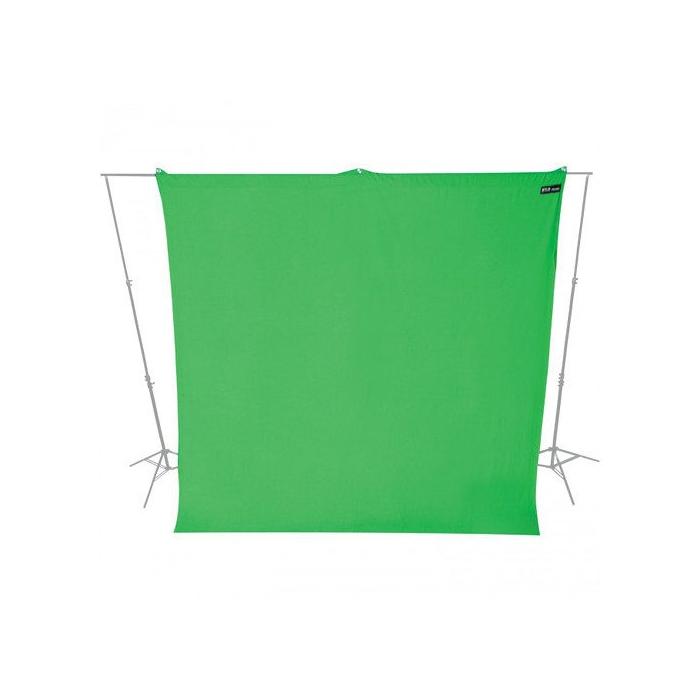 Backgrounds - Westcott Wrinkle Resistant Background Green Screen (2,7 x 3m) 130 - quick order from manufacturer