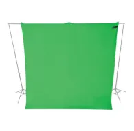 Backgrounds - Westcott Wrinkle Resistant Background Green Screen (2,7 x 3m) 130 - quick order from manufacturerBackgrounds - Westcott Wrinkle Resistant Background Green Screen (2,7 x 3m) 130 - quick order from manufacturer