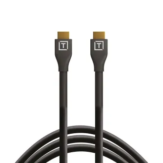 Video vadi, kabeļi - Tether Tools HDMI to HDMI 2.0 (A to A) 4.6m Black CABLE TETHERPRO - ātri pasūtīt no ražotāja