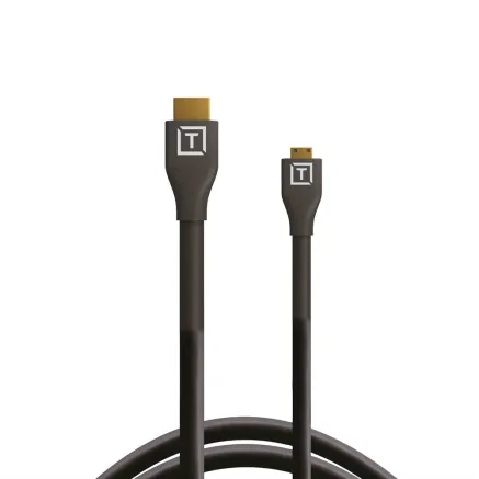 TETHERPRO HDMI MICRO TO HDMI 2.0 BLACK 3M