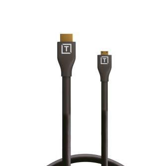 Video vadi, kabeļi - TETHERPRO HDMI MICRO TO HDMI 2.0 BLACK 1M - perc šodien veikalā un ar piegādi
