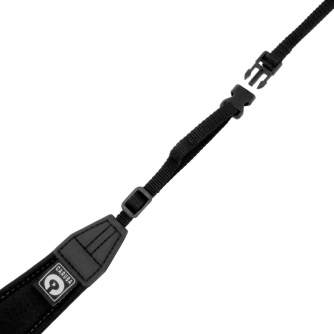 Straps & Holders - Caruba Camera Neckstrap - extra long + Quick release (Black) - quick order from manufacturer