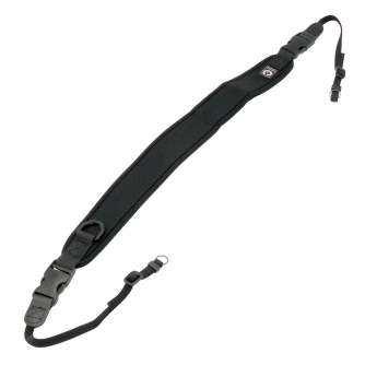 Straps & Holders - Caruba Camera Neckstrap - Comfort + Quick release (Black) - buy today in store and with delivery