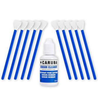 Cleaning Products - Caruba APS C Cleaning Swab Kit (10 swabs 16mm + cleaning fluid 30ml) SS A16KF - buy today in store and with delivery