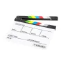 Аксессуары для фото студий - Caruba Professionele Director Clapper White/Color (whiteboard stift) ECB 04 - купить сегодня в магазине Master Foto и с доставкой