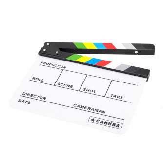 Аксессуары для фото студий - Caruba Professional Director Clapper White/Color (whiteboard marker) - быстрый заказ от производите