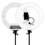 LED gredzenveida lampas - Caruba Round Vlogger 18 inch LED Set with Bag - White - perc šodien Master Foto veikalā un ar piegādi Profesionāļu labākā izvēle