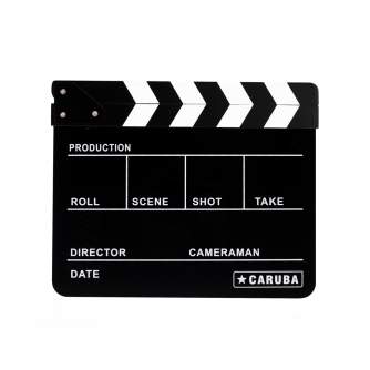 Other studio accessories - Caruba Professionele Director Clapper Black/BW (whiteboard stift) ECB 01 - buy today in store and with delivery