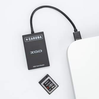 Atmiņas kartes - Caruba Cardreader XQD USB 3.0 - купить сегодня в магазине и с доставкой