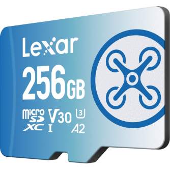 Atmiņas kartes - LEXAR FLY microSDXC 1066x UHS-I / R160/W90MB (C10/A2/V30/U3) 256GB - купить сегодня в магазине и с доставкой