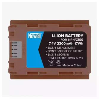 Батареи для камер - Newell Replacement Battery NP-FZ100 USB-C for Sony - купить сегодня в магазине и с доставкой