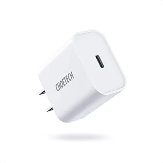 Wall charger - Choetech 20W Type-C Wall Charger White EU Q5004-EU - quick order from manufacturer