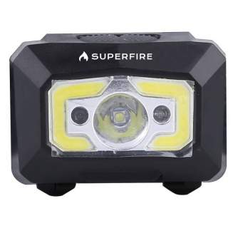 Hand Lights - Superfire X30 headlight with non-contact switch, 500lm, USB - quick order from manufacturer