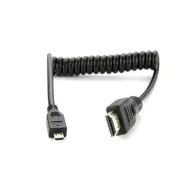 Wires, cables for video - Atomos spiral cable full HDMI - micro HDMI - quick order from manufacturerWires, cables for video - Atomos spiral cable full HDMI - micro HDMI - quick order from manufacturer